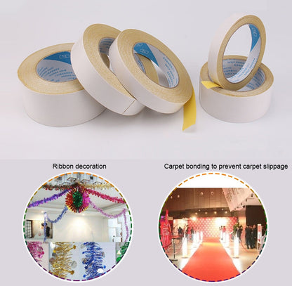 ELECTROPRIME Double-sided Strong Mesh Cloth Base Tape Seamless Wear-resistant Tape , Size: 25m x 20mm