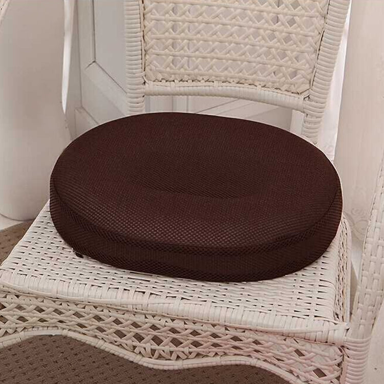 ELECTROPRIME Office Hollow Rebound Health Haemorrhoid Prevention Cushion Buttock Seat, Size: 40x32x7cm(Coffee)