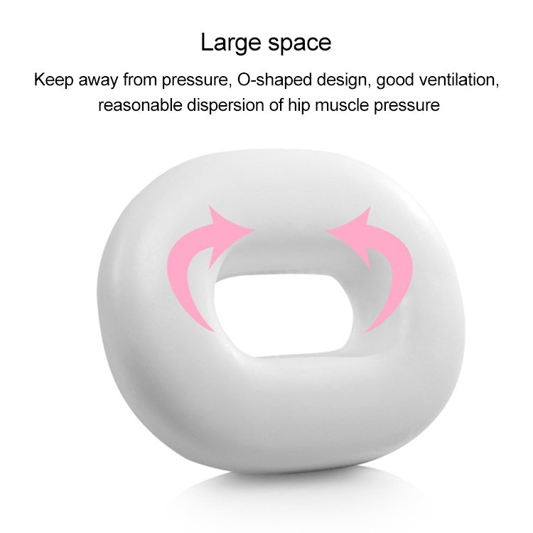 ELECTROPRIME Office Hollow Rebound Health Haemorrhoid Prevention Cushion Buttock Seat, Size: 40x32x7cm(Coffee)