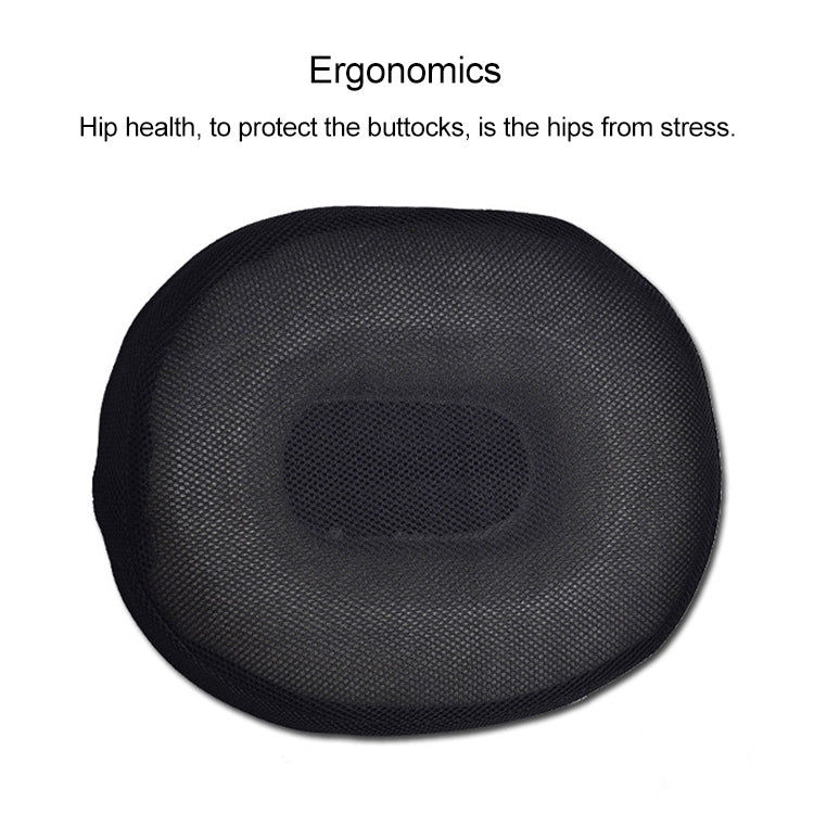ELECTROPRIME Office Hollow Rebound Health Haemorrhoid Prevention Cushion Buttock Seat, Size: 40x32x7cm(Blue)