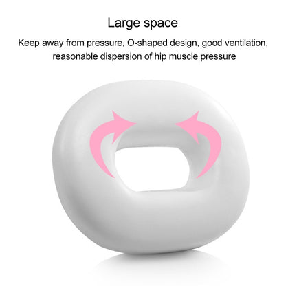 ELECTROPRIME Office Hollow Rebound Health Haemorrhoid Prevention Cushion Buttock Seat, Size: 40x32x7cm(Purple)