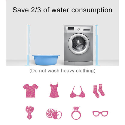 ELECTROPRIME Portable Mini Ultrasonic Washing Machine Cleaner for Clothing / Vegetable / Fruit