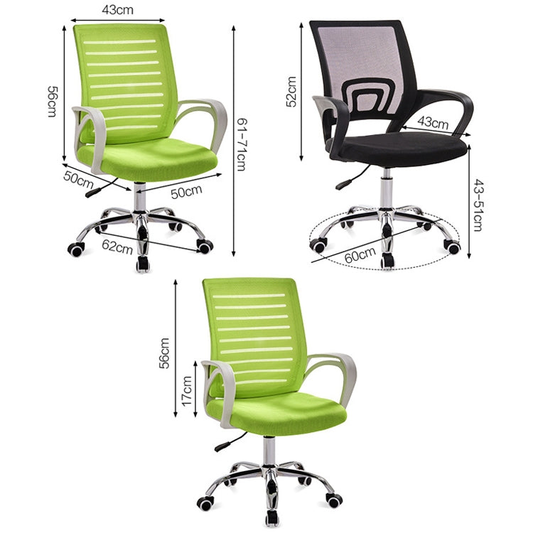 ELECTROPRIME 9050 Computer Chair Office Chair Home Latex Back Chair Comfortable Black Frame Desk Chair (Black)