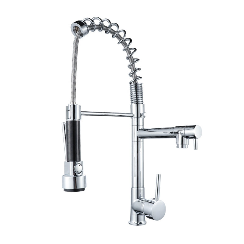 ELECTROPRIME KE6024 Multifunctional Spring Drawing Cold Hot Mixing Water Nozzle Water Filter Adapter Water Purifier Saving Tap