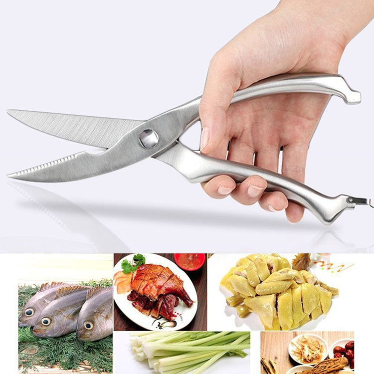 ELECTROPRIME 10 inch Kitchen Poultry Fish Chicken Bone Stainless Steel Cutter Cook Gadget Shear, Case Package
