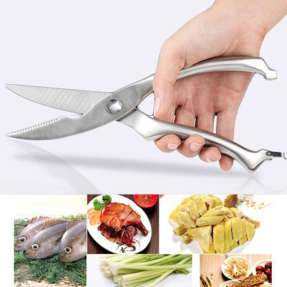ELECTROPRIME 10 inch Kitchen Poultry Fish Chicken Bone Stainless Steel Cutter Cook Gadget Shear, Case Package