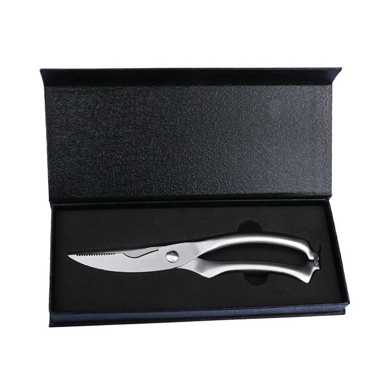 ELECTROPRIME 10 inch Kitchen Poultry Fish Chicken Bone Stainless Steel Cutter Cook Gadget Shear, Gift Box Package