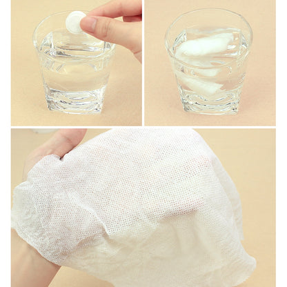 ELECTROPRIME 50 PCS Candy Style Portable Disposable Travel Cotton Towel, Size: 22*20cm