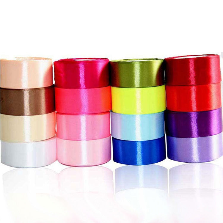 ELECTROPRIME Pure Color DIY Manual Bowknot Gift Bouquet Ribbons Flowers Packaging Ribands, Size: 4.0cm*20m, Random Color Delivery