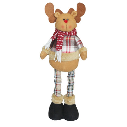 ELECTROPRIME CX17131 Elk Scalable Doll Window Ornament Christmas Decoration