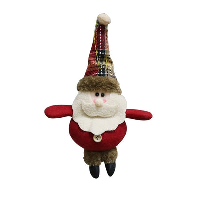 ELECTROPRIME CX192022 Santa Claus Doll Pendant Ornament Christmas Tree Decoration