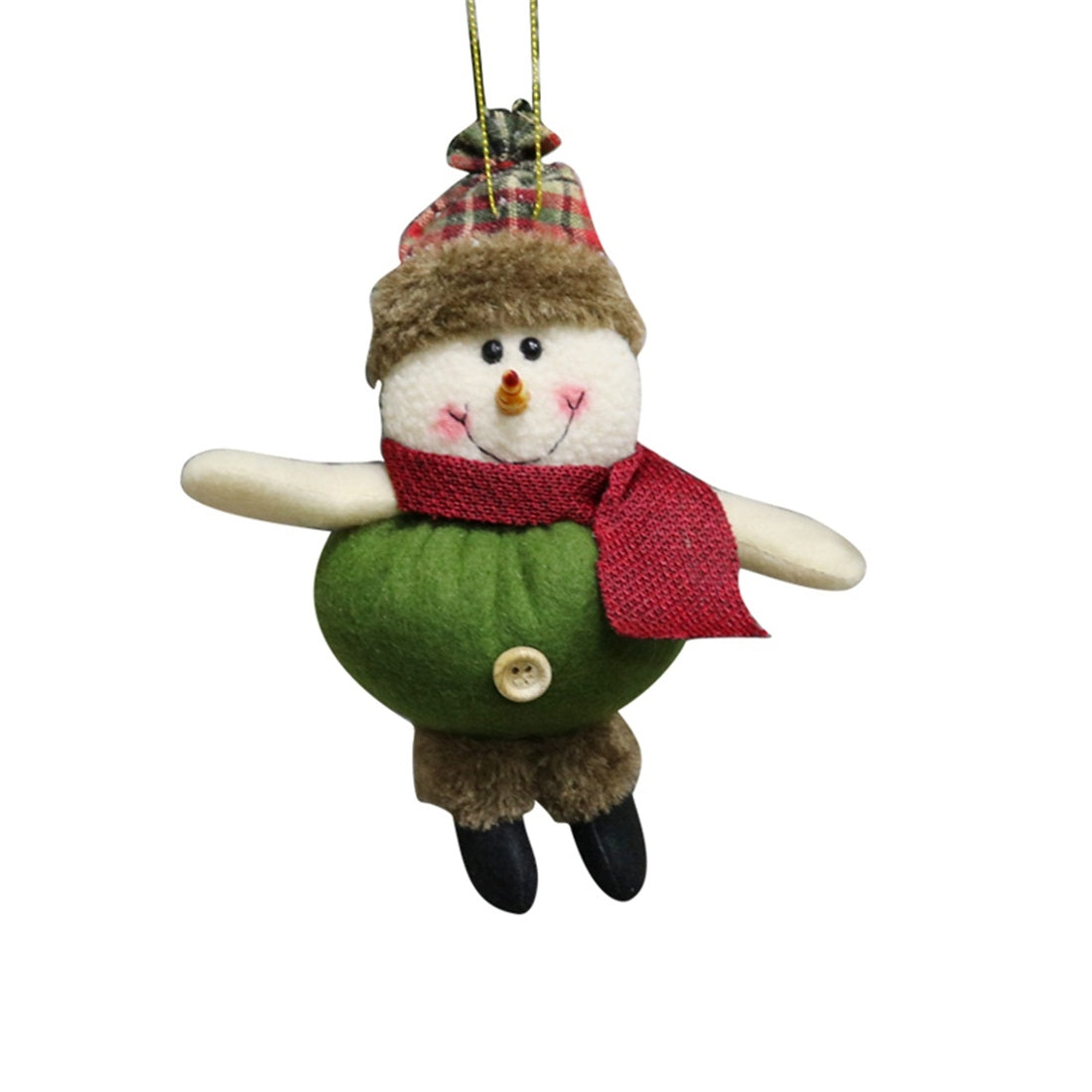 ELECTROPRIME CX192022 Snowman Doll Pendant Ornament Christmas Tree Decoration