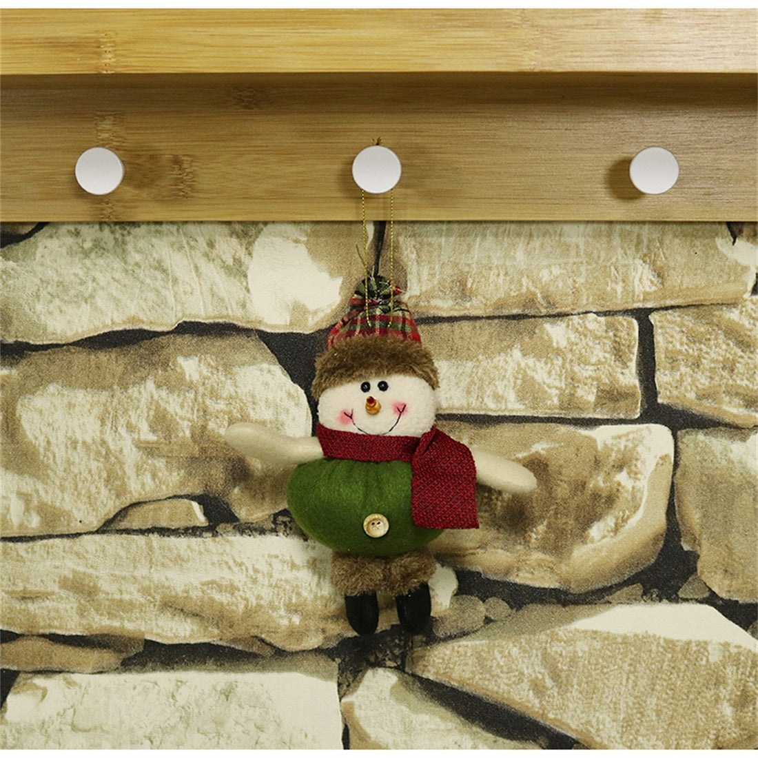 ELECTROPRIME CX192022 Snowman Doll Pendant Ornament Christmas Tree Decoration