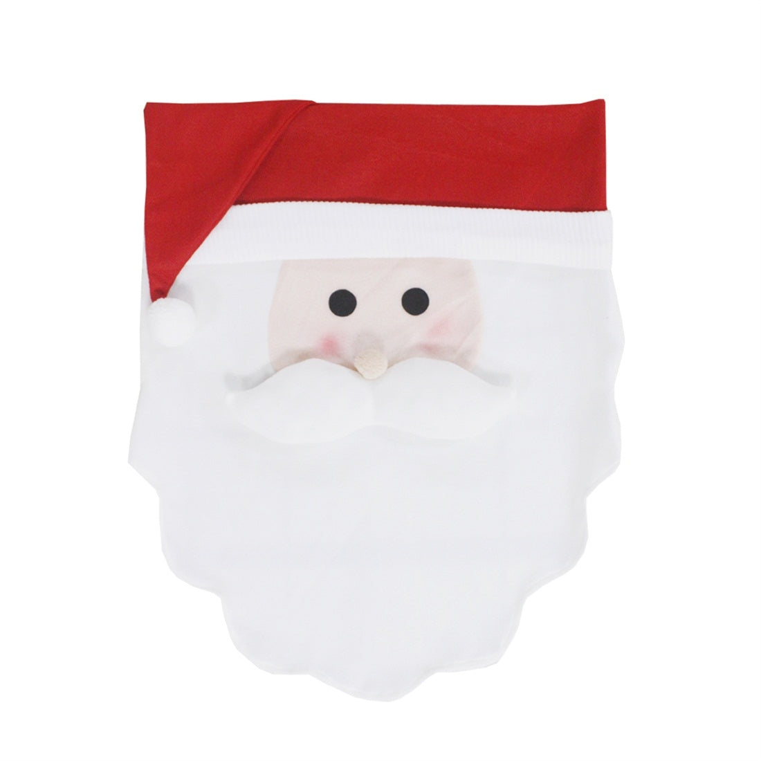 ELECTROPRIME Santa Claus Pattern Dinner Table Chair Cover Christmas Decoration