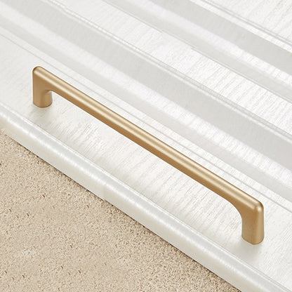ELECTROPRIME 9011-160 Modern Simple Cabinet Door Handle Drawer Wardrobe Zinc Alloy Handle (Gold)