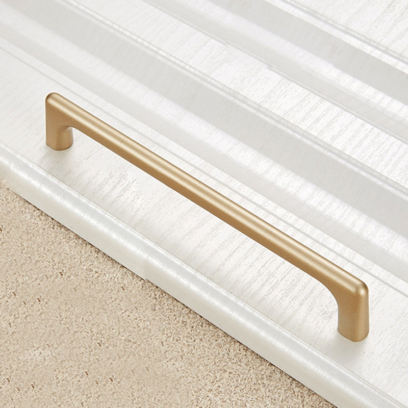 ELECTROPRIME 9011-160 Modern Simple Cabinet Door Handle Drawer Wardrobe Zinc Alloy Handle (Gold)