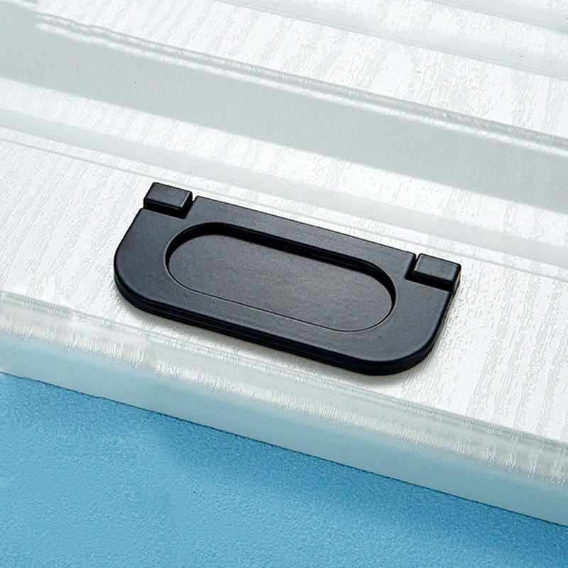 ELECTROPRIME 1052-64 Simple Cabinet Door Handle Drawer Wardrobe Zinc Alloy Handle (Black)