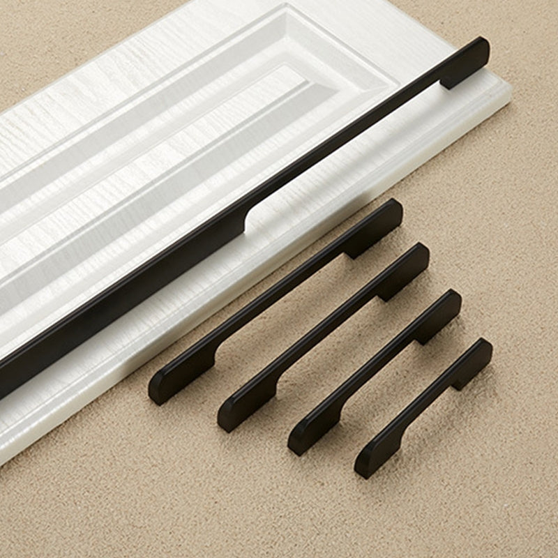 ELECTROPRIME 2049-96 Drawer Cabinet Door Aluminum Alloy Handle Straight Door Handle(Silver)