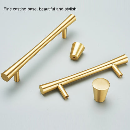ELECTROPRIME 1019-128 Light Luxury Nordic Solid Copper Cabinet Handle