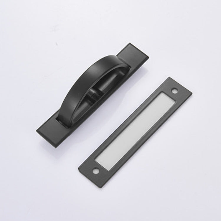 ELECTROPRIME 4206-85 Tatami Hidden Embedded Rotating Flip Cover Button(Black)