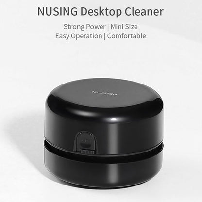 ELECTROPRIME Original Xiaomi Youpin NUSIGN Desktop Mini Desk Cleaner(White)