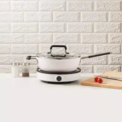 ELECTROPRIME Original Xiaomi Youpin Non Stick Frying Pan Cooking Pot(White)