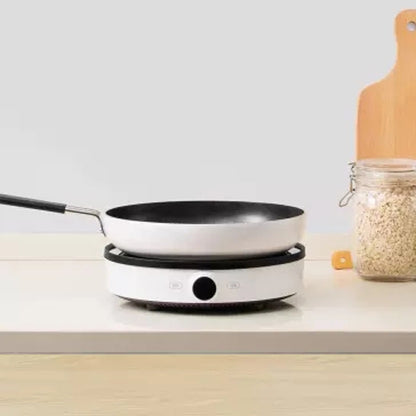 ELECTROPRIME Original Xiaomi Youpin Non Stick Frying Pan Cooking Pot(White)