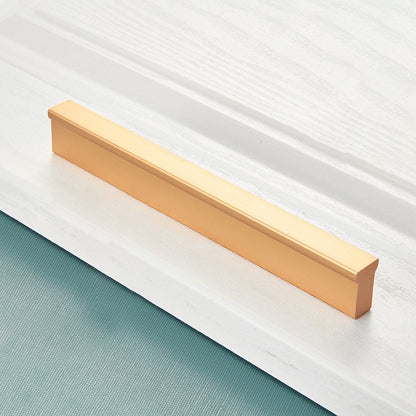ELECTROPRIME 2778-128 Modern Simple Cabinet Door Handle Drawer Wardrobe Handle (Gold)