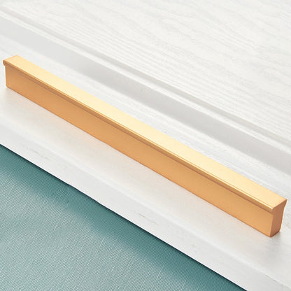 ELECTROPRIME 2778-192 Modern Simple Cabinet Door Handle Drawer Wardrobe Handle (Gold)