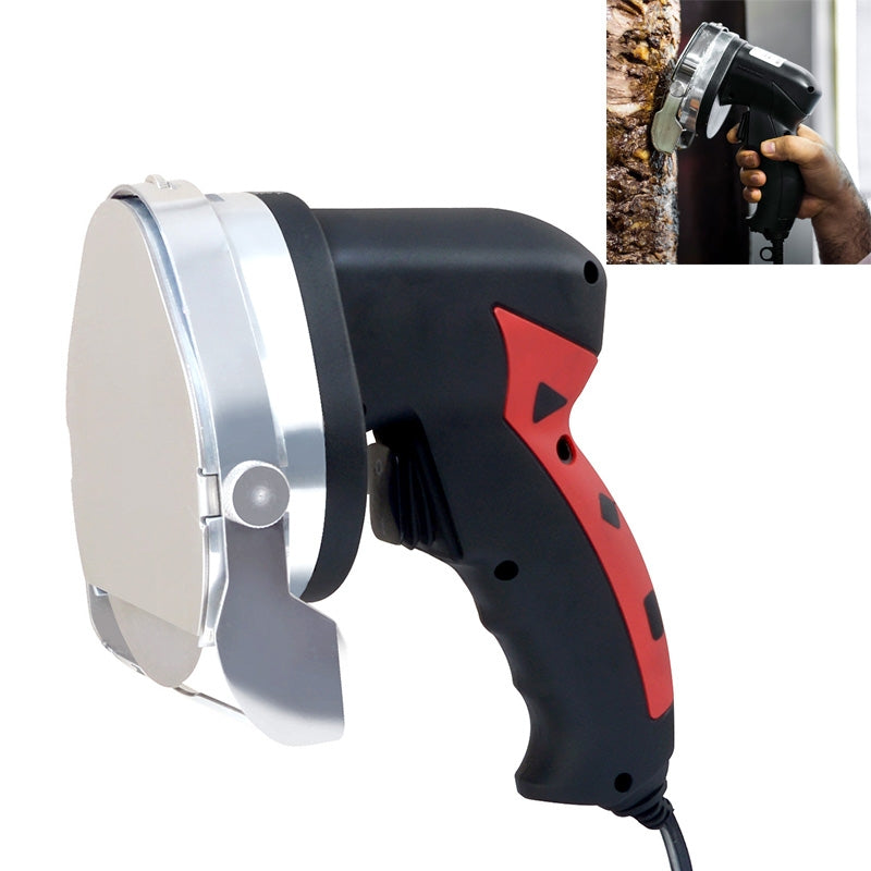 ELECTROPRIME Portable Meat Slicer Electric Meat Cutter Turkish Barbecue Slicer, EU Plug