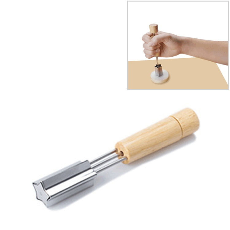 ELECTROPRIME Stainless Steel Baking Biscuit Mould Fruit and Vegetable Cutting Molds Tools (Star Shape)