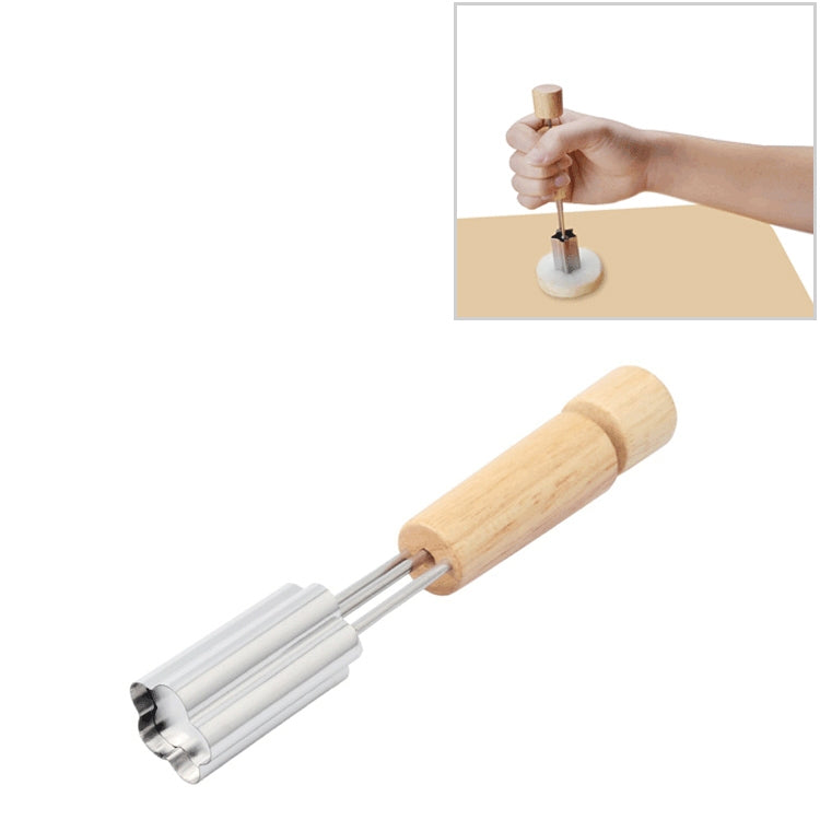ELECTROPRIME Stainless Steel Baking Biscuit Mould Fruit and Vegetable Cutting Molds Tools (Flower Shape)