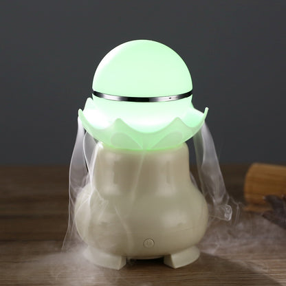 ELECTROPRIME 4W USB Charging Night Luminescent Pearl Ultrasonic Aromatherapy Humidifier with LED Colorful Light for Home / Office, Water Tank Capacity: 95ml, DC 5V