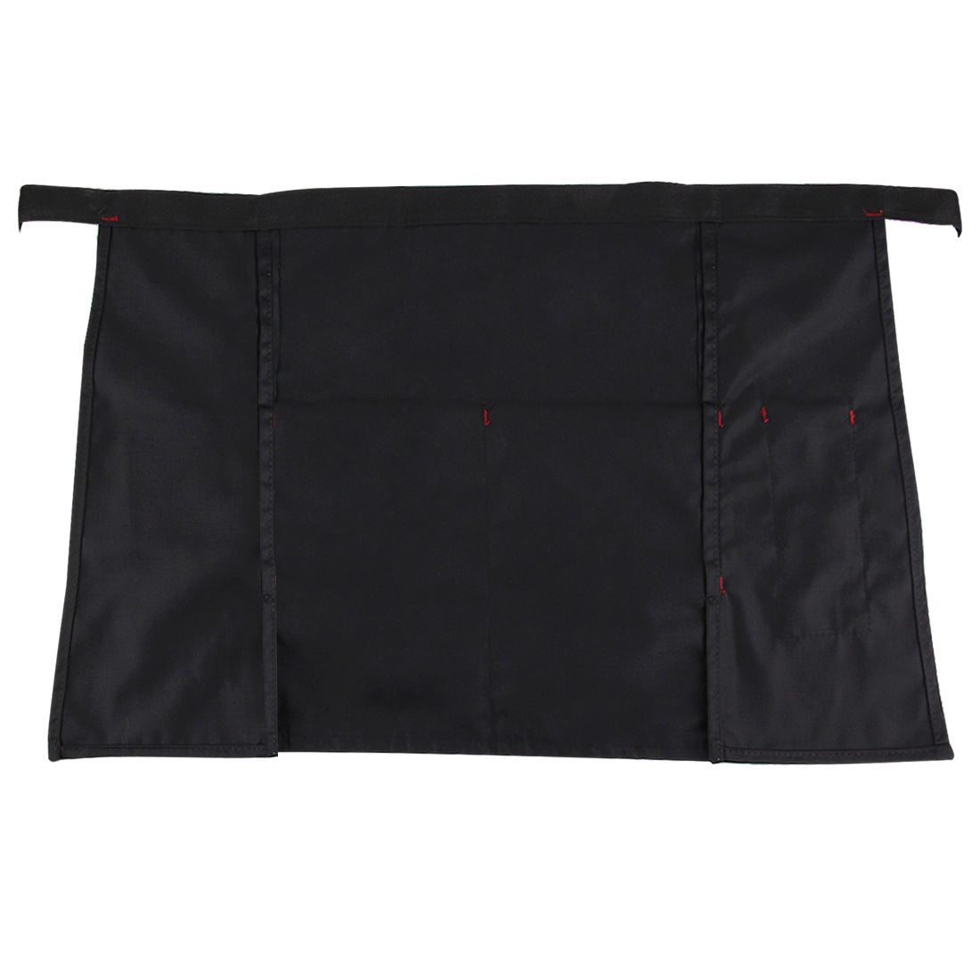 ELECTROPRIME Simple Style Unisex Chef Waiter Barista Half Apron(Black)