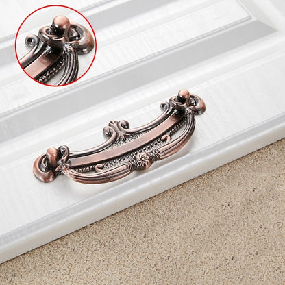 ELECTROPRIME 6052-96 European Style Cabinet Door Drawer Handle(Red)