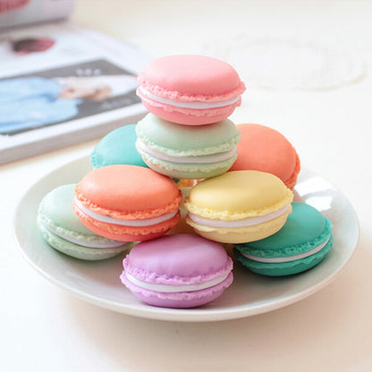 ELECTROPRIME 10 PCS Lovely Macaron Style Ornaments Box Portable Medicine Box Storage Box Random Color Delivery