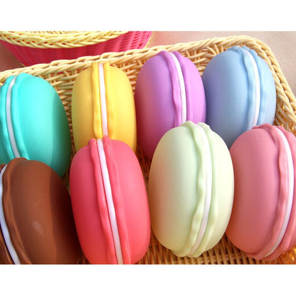 ELECTROPRIME 2pcs Lovely Macaron Style Ornaments Box Portable Storage Box Random Color Delivery