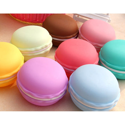 ELECTROPRIME 2pcs Lovely Macaron Style Ornaments Box Portable Storage Box Random Color Delivery
