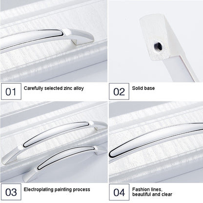 ELECTROPRIME 4086 Stainless Steel Cabinet Door Drawer Handle