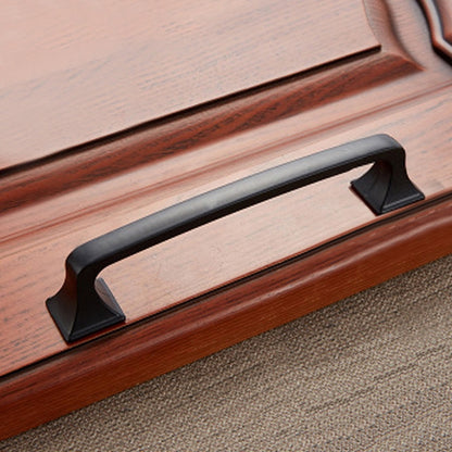 ELECTROPRIME 6222-128 Simple Furniture Cabinet Handle Black Bronze Handle