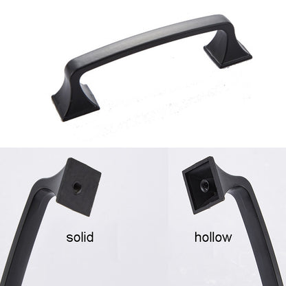 ELECTROPRIME 6222-128 Simple Furniture Cabinet Handle Black Bronze Handle