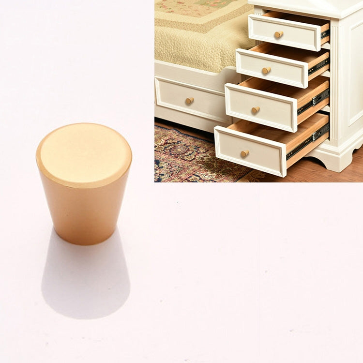 ELECTROPRIME 9001 Simple Furniture Cabinet Handle Aluminum Profile Round Handle (Gold)