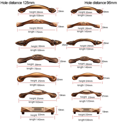 ELECTROPRIME 6234-128 American Pastoral Coffee Retro Cabinet Handle