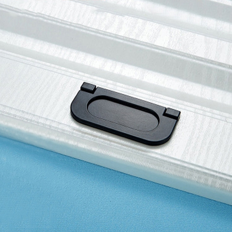 ELECTROPRIME 1052-64 Simple European Furniture Drawer Hidden Buckle Handle (Matte Black)