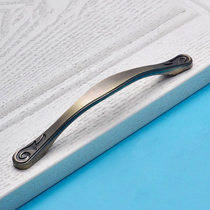 ELECTROPRIME 4041-128 Green Ancient Zinc Alloy Cabinet Handle Pitch: 128mm
