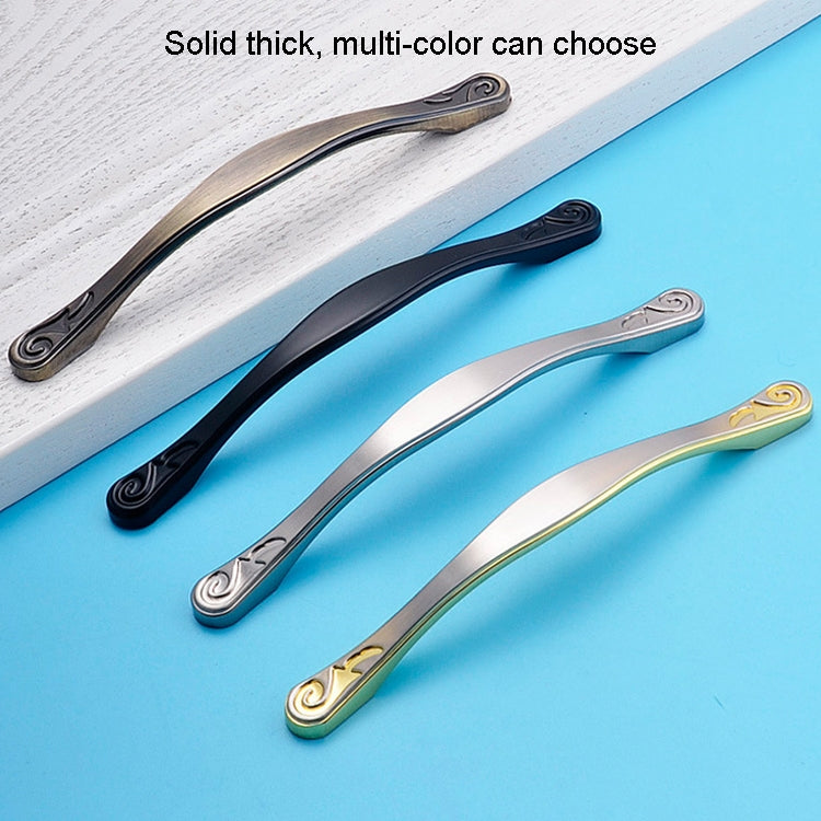 ELECTROPRIME 4041-128 Green Ancient Zinc Alloy Cabinet Handle Pitch: 128mm
