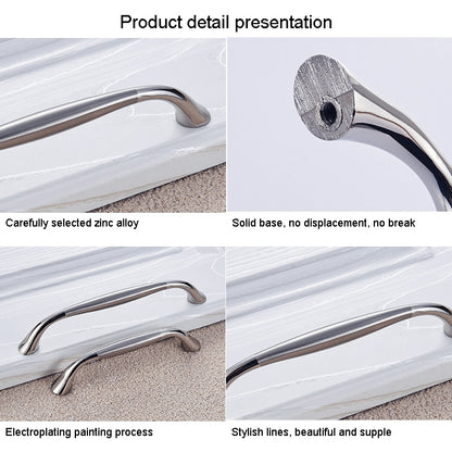 ELECTROPRIME 4042-96 Modern Minimalist Cabinet Zinc Alloy Handle
