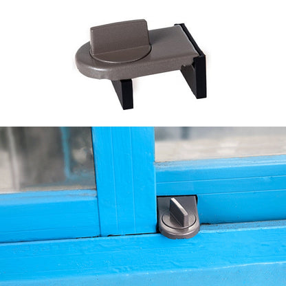 ELECTROPRIME Sliding Sash Stopper Cabinet Locks & Straps Doors Security Anti-theft Lock Window Door Baby Safety Lock