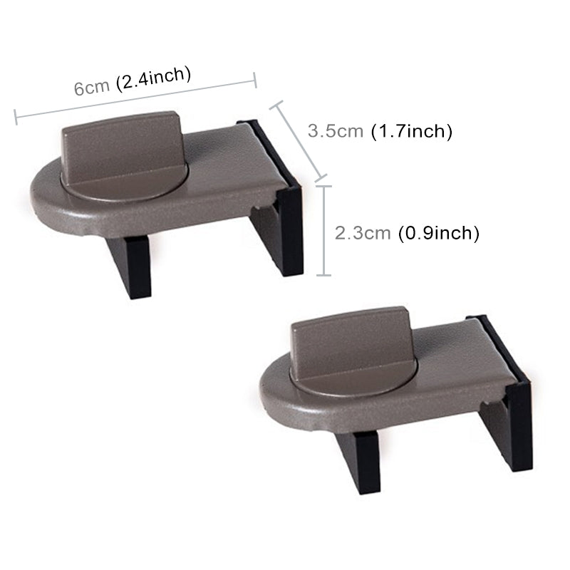 ELECTROPRIME Sliding Sash Stopper Cabinet Locks & Straps Doors Security Anti-theft Lock Window Door Baby Safety Lock