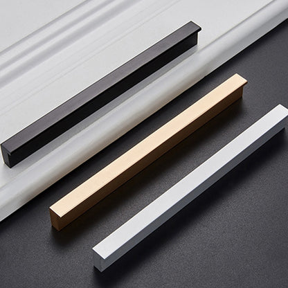 ELECTROPRIME 2057-192 Drawer Cabinet Door Handle Straight Door Handle (Silver Matte)